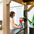 thumbnail image 9 of Backyard Discovery 8' x 6' Saxony Cedar Grill Gazebo, 9 of 17