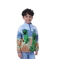 thumbnail image 4 of Character Boys Plush Quarter Zip, 4 of 4