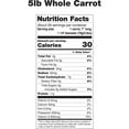thumbnail image 2 of Organic Tender Sweet Carrots, 5 lbs., 2 of 6