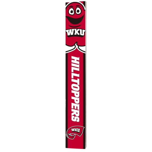 NCAA 8" x 60" Reversible Porch Greeter Sign