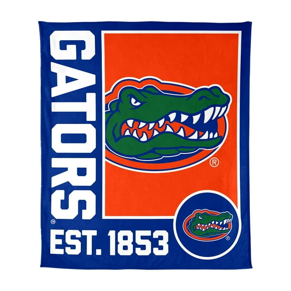 Logo Brands Florida Gators 60"x70" Super Plush Blanket