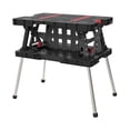 thumbnail image 7 of Keter Folding Work Table Portable Workbench With 12" Clamps, 7 of 8
