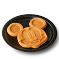 thumbnail image 7 of Mickey Mouse 7" Round Waffle Maker, Ceramic Non-Stick Cooking Plates, 7 of 7