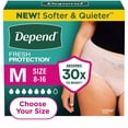 thumbnail image 1 of Depend Fresh Protection Incontinence Underwear for Women, Choose Size, 1 of 2