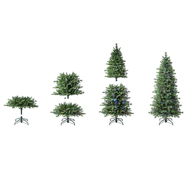 Member's Mark 7' Linden Fir Slim Pre-Lit Christmas Tree - Samsclub.com
