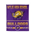 thumbnail image 1 of Logo Brands Wylie High School 60"x70" Super Plush Blanket, 1 of 7