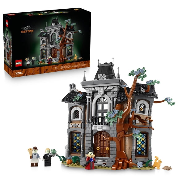 LEGO Icons Mayor Manor Building Set, 1420 pc.