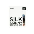 thumbnail image 7 of NIGHT Anti-Crease Silk Skinny Scrunchies, 6 ct., 7 of 7