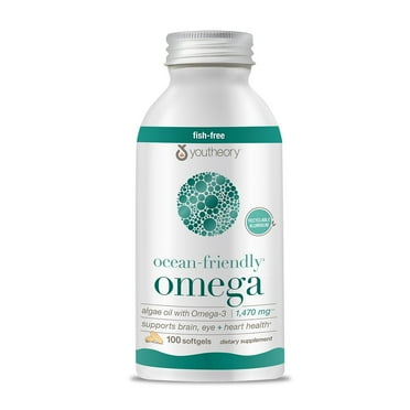 Youtheory Ocean Friendly Omega Softgels, 100 ct.