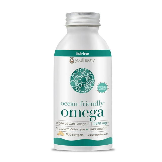 Youtheory Ocean Friendly Omega Softgels, 100 ct.