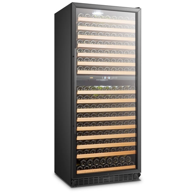 Lanbo 32 Inch 287 Bottle Dual Zone Wine Cooler Refrigerator