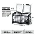 thumbnail image 6 of ICECO VL75Pro Dual Zone Portable Cooler 79QT, 6 of 11