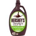 thumbnail image 1 of HERSHEY'S Simply 5 Chocolate Flavor Syrup, 2 pk., 1 of 9