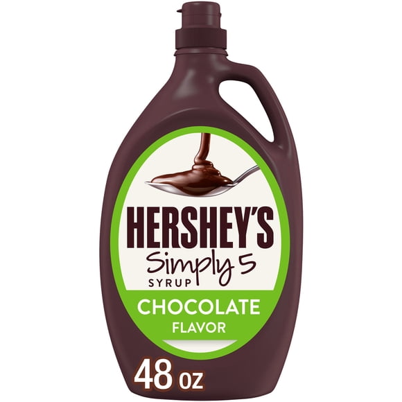 HERSHEY'S Simply 5 Chocolate Flavor Syrup, 2 pk.