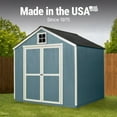 thumbnail image 5 of Handy Home Products Gable 8' x10' Outdoor Wooden Shed, Choose Installation, 5 of 15