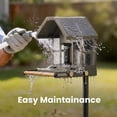thumbnail image 4 of Birdfy Smart Metal Bird Feeder with Built-in Solar Panel and AI Camera, 4 of 8