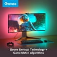 thumbnail image 8 of Govee RGBIC DreamView G1S Gaming Monitor Light, 24in. to 34in., 8 of 10