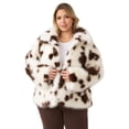 thumbnail image 6 of Edited by Maren Morris Women's Faux Fur Jacket, 6 of 13