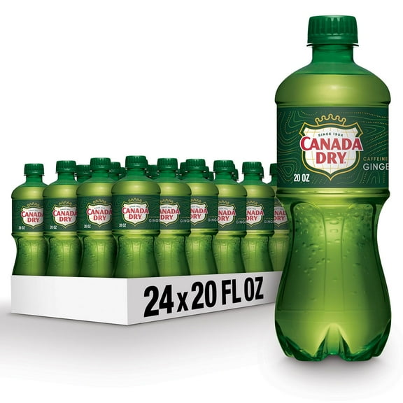 Canada Dry Ginger Ale Soda, 20 fl. oz., 24 pk.