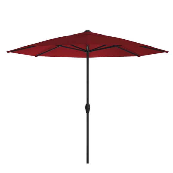 Above 9' Patio Market Umbrella OneClick Gen2 with Push Button Tilt