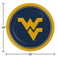 thumbnail image 2 of Collegiate Round Paper Plates, 10", 85 ct., Choose Your Team, 2 of 6