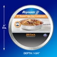 thumbnail image 2 of Reynolds 9" Round Aluminum Foil Containers with Lids, 20 ct., 2 of 6