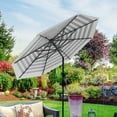thumbnail image 13 of Above 9' Patio Market Umbrella OneClick Gen2 with Push Button Tilt, 13 of 17