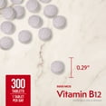 thumbnail image 4 of Member’s Mark Vitamin B12 Quick Dissolve Tablets, 5000 mcg, Cherry, 300 ct., 4 of 8