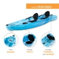 thumbnail image 5 of Lifetime Envoy 126" Tandem Sit-On-Top Kayak, Paddles Included, 5 of 25