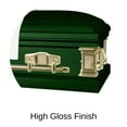 thumbnail image 4 of Titan Casket August Steel Funeral Casket, 4 of 5