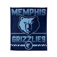 thumbnail image 1 of Logo Brands Memphis Grizzlies 60"x70" Super Plush Blanket, 1 of 7
