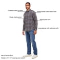 thumbnail image 4 of Eddie Bauer Men's Flannel Shirt, 4 of 6