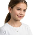 thumbnail image 3 of Children's 15" 5-5.5mm Cultured Freshwater Pearl Solitaire Necklace in 14K Gold, 3 of 3