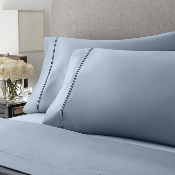 Member’s Mark 2-Pack 700-Thread-Count Egyptian Cotton Solid Pillowcases, Assorted Sizes