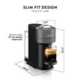thumbnail image 8 of Nespresso Vertuo Next Deluxe by De’Longhi, Dark Grey with Milk Frother, 8 of 11