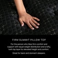 thumbnail image 8 of Beautyrest Black Series Four 17.5" Firm Summit Pillow Top Mattress, 8 of 12
