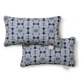 thumbnail image 2 of Martha Stewart Tulum Indoor/Outdoor Decorative Pillow, Set of 2, Choose Size, 2 of 10
