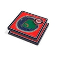 thumbnail image 1 of YouTheFan MLB 3D Stadium View Coasters, Assorted Teams, 1 of 3