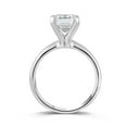 thumbnail image 4 of Lab Created Emerald Cut Solitaire Diamond Ring, 4 of 8