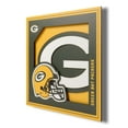 thumbnail image 1 of YouTheFan NFL 12” x 12” 3D Logo Wall Art, 1 of 5