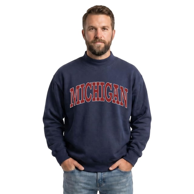 State of Mine Varsity Arch State Fleece Sweatshirt