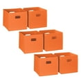 thumbnail image 1 of RiverRidge Folding Bins Cube Storage Cubbies, Set of 6 Playroom Organizers, 1 of 6