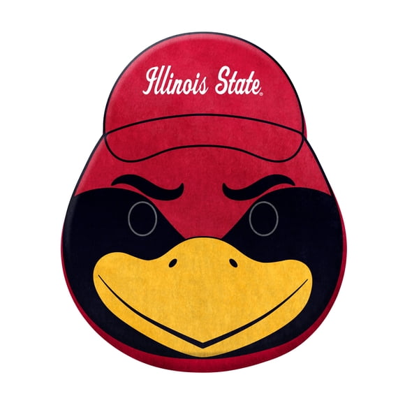 Logo Brands Illinois State Redbirds Puff Pillow