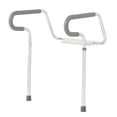 thumbnail image 2 of Medline Toilet Safety Rail, Adjustable Height 26" to 31", 300 lb Capacity, 2 of 4