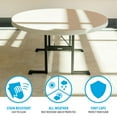 thumbnail image 6 of Lifetime 60" Round Professional Grade Folding Table , 6 of 12