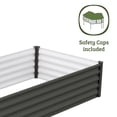 thumbnail image 7 of The Organic Garden Co Hakea 6' x 3' x 1.3' Metal Rectangle Garden Bed, 7 of 9