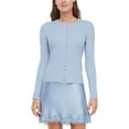thumbnail image 1 of Express Women's Ribbed Button-Up Sweater, 1 of 7