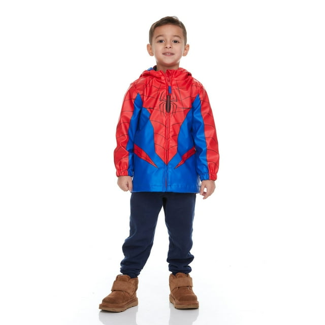 Character Boys Hooded Rain Jacket