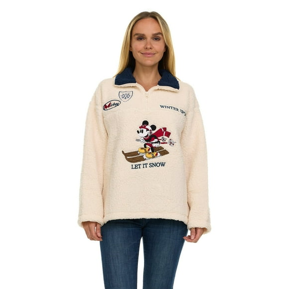 Women's Character Winter Sherpa Quarter-Zip Pullover