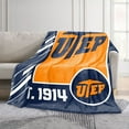thumbnail image 2 of Logo Brands UTEP Miners 60"x70" Super Plush Blanket, 2 of 6